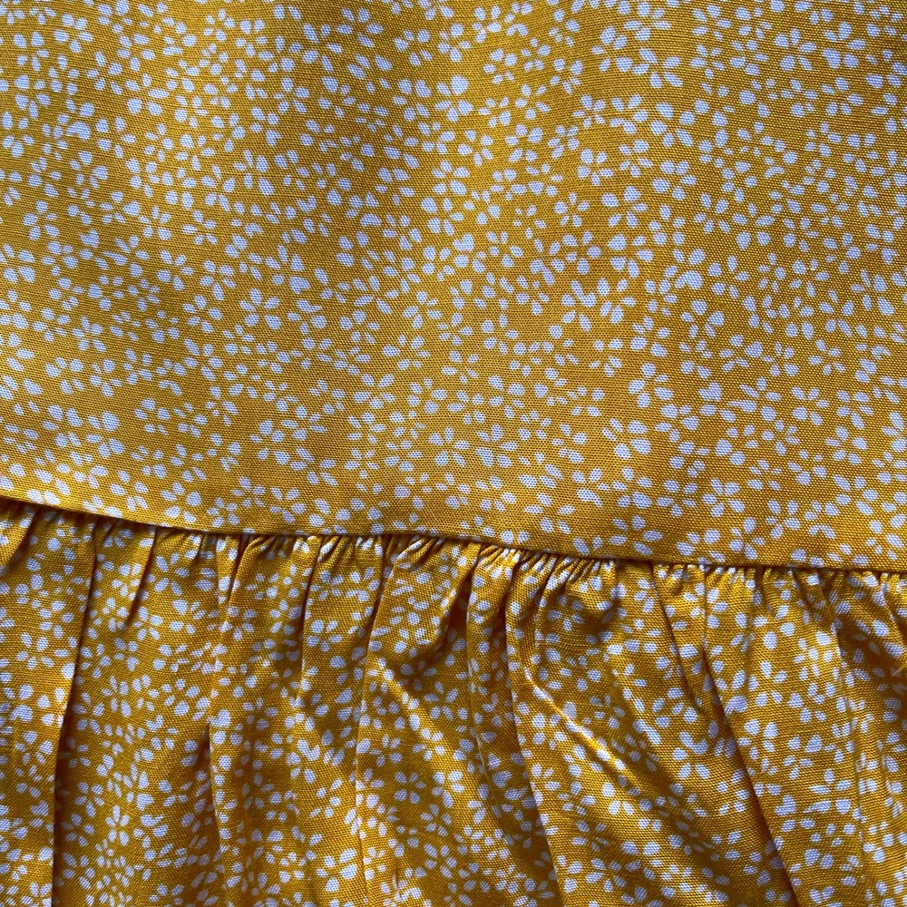 ❣️SOLD❣️ Yellow Floral Sun Dress - Picture 7 of 9